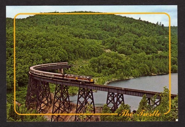 ON Algoma Railroad Train Sault Ste Marie ONTARIO Postcard Carte Postale