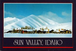 Idaho Sun Valley Panoramic View Of Sun Valley Resort