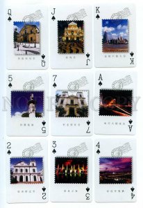 498295 China Macau 1999 deck playing cards 52 cards two Jokers city views box