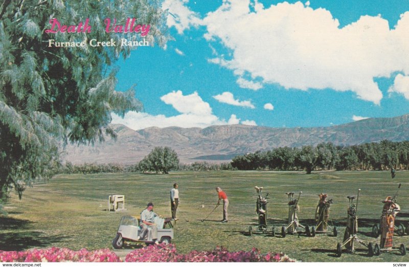 Golf Course , DEATH VALLEY , California , 50-60s ; Furance Creek Ranch