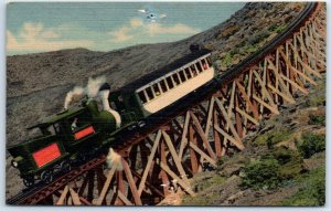 Jacob's Ladder, Mt. Washington Cog Railway, White Mountains, New Hampshire, USA