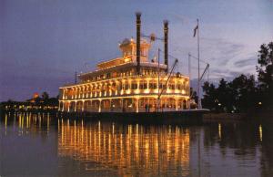 Early Walt Disney World, World Village, Empress Lilly Riverboat,Vintage Postcard