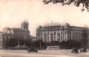 Palace Hotel y Plaza de Neptuno Madrid Spain 1952 