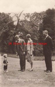 Belgian Royalty, RPPC, Belgium King Leopold III & Queen Astrid?