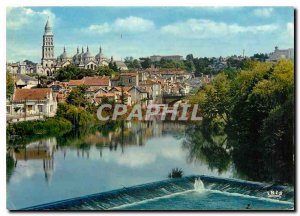 Modern Postcard Perigueux (Dordogne) the edges of the Isle