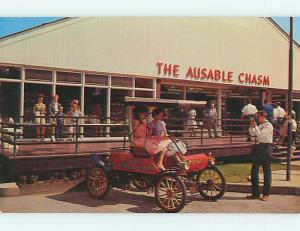 Unused Pre-1980 OLDSMOBILE 1903 CAR AT GIFT SHOP Ausable Chasm New York NY t4753