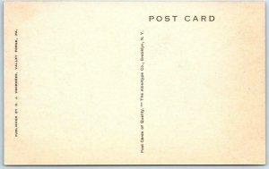 VALLEY FORGE, Pennsylvania PA  Ornamental Iron Verandas WASHINGTON INN Postcard