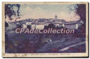 Postcard Old Mougins general view