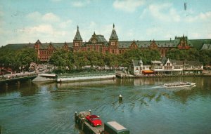 Postcard Centraal Largest Railway Station Amsterdam North Holland Netherlands