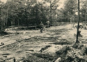 1914-16 WWI German Hanauerplatz Im Argonnen Wald Feldpost Vintage Postcard P21