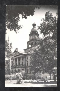 RPPC PAW PAW MICHIGAN COUNTY COURT HOUSE VINTAGE REAL PHOTO POSTCARD