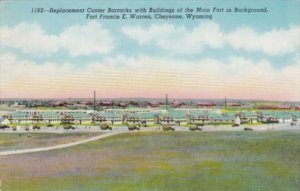 Wyoming Cheyenne Replacement Center Barracks Fort Francis E Warren