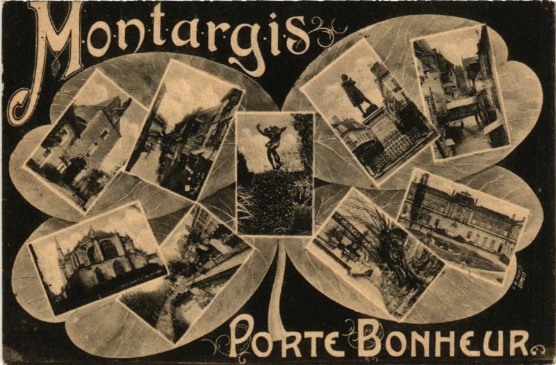 CPA MONTARGIS - Scenes - Porte Bonheur (631680)