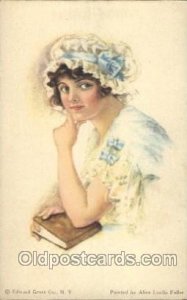Alice Luella Fidler (USA) Artist PostcardAmerican Girl No. 38