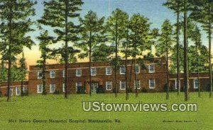 Henry County Memorial Hospital  - Martinsville, Virginia VA  