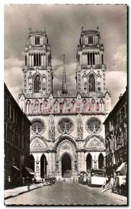 Old Postcard Orleans Cathedrale Sainte cross