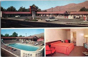 Postcard MOTEL SCENE Winnemucca Nevada NV AI7700