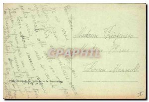 Old Postcard The Cathedral Strasbourg