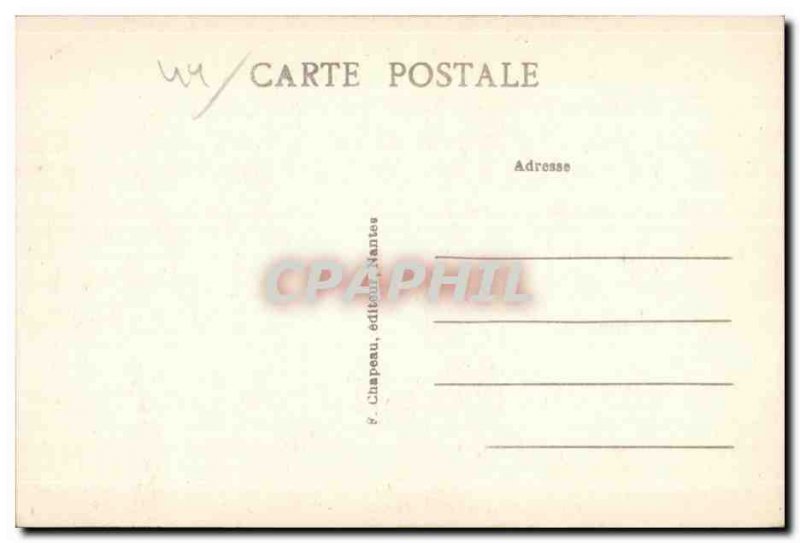 Clisson - Le Chateau - Ruins Dungeon - Old Postcard