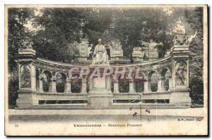 Old Postcard Valenciennes Monument Froissart