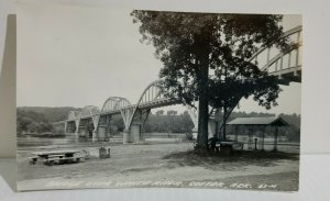 Cotter Arkansas Bridge Over White River Lakeview 1967 Vintage Postcard   300