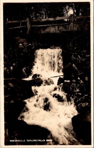 RPPC The Cascade, Taylors Falls MN Vintage Postcard W58