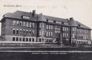 Michigan Muskegon Hackley Manual Training School 1908