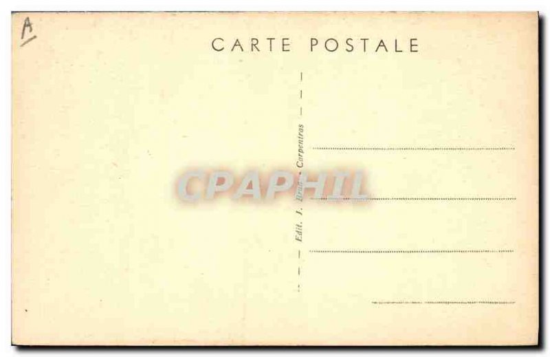 Postcard Old Vaucluse Mont Ventoux summit General view The Observatory Hotel ...