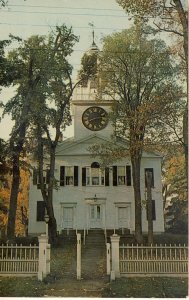 Belfast, Naine/ME Postcard, The First Church