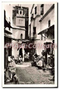 Postcard Old Algiers A Rue De La Kasbah