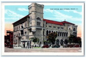 c1930's Post Office Hotel San Antonio Texas TX Vintage Unposted Postcard