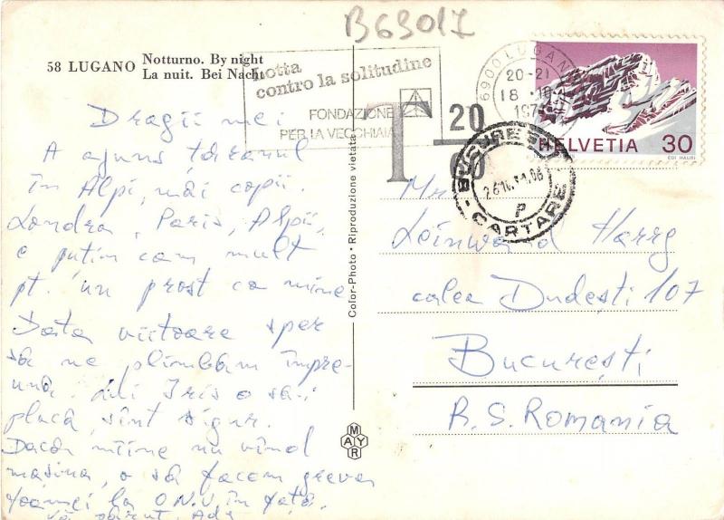 B63017 Lugano La Nuit switzerland