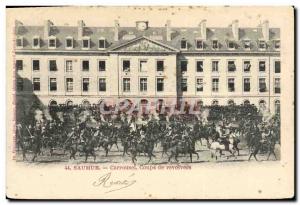 Old Postcard Carousel Horse Equestrian Saumur revolvers Favorites