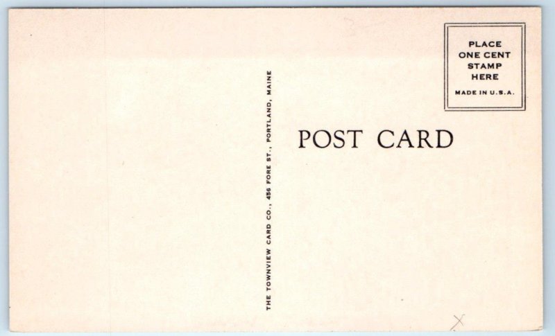 CAVENDISH, VT Vermont - Roadside CAVENDISH INN  c1940s Windsor County Postcard