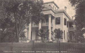 STANTON HALL NATCHEZ MISSISSIPPI POSTCARD (c.1920s)