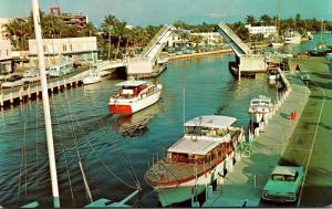 Florida Fort Lauderdale Scene Along The New River