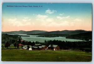 1910 Bristol New Hampshire Vintage Postcard Newfound Lake Sleeper Farm Unposted