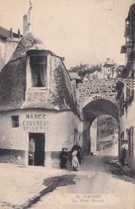 Vannes Porte Poterne Antique French Postcard