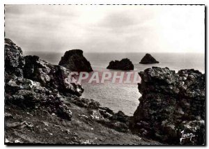 Postcard Modern Finistere Camaret Peas Pile