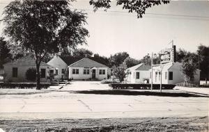 D41/ Arapahoe Nebraska Ne Real Photo RPPC Postcard c50s McCoy Motel Roadside