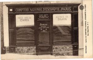 CPA MONTBARD - Agence de la Comptoir National d'escompte de Paris (176029)