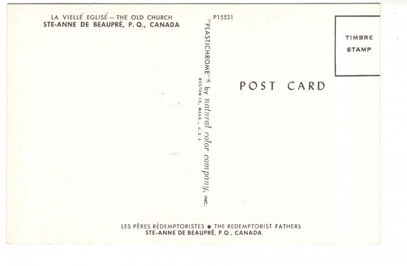 Old Church, Ste Anne De Beaupre, Quebec