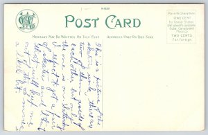 Reading Pennsylvania~City Park Ice Skating Rink~Pavilion~c1910 Postcard