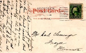 Aberdeen, South Dakota - A view of the Post Office - c1908