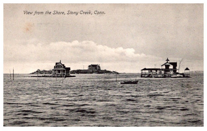 Connecticut  Stoney Creek , View from Shore