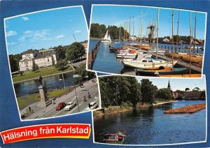 BG35832 halsning fran karlstadt ship bateaux sweden