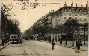 CPA AK PARIS 16e Avenue de Wagram a la Place de l'Ãtoile F. FLEURY (379444)