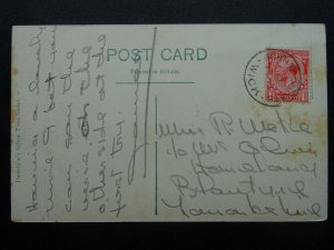 Scotland JOHN O' GROATS Rainy Rainy Rattle Stanes - Old Postcard by Davidson's