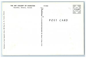 c1960's The Art Gallery of Hamilton Ontario Canada Vintage Unposted Postcard