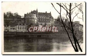 Old Postcard Chateau Amboise The era Romaine